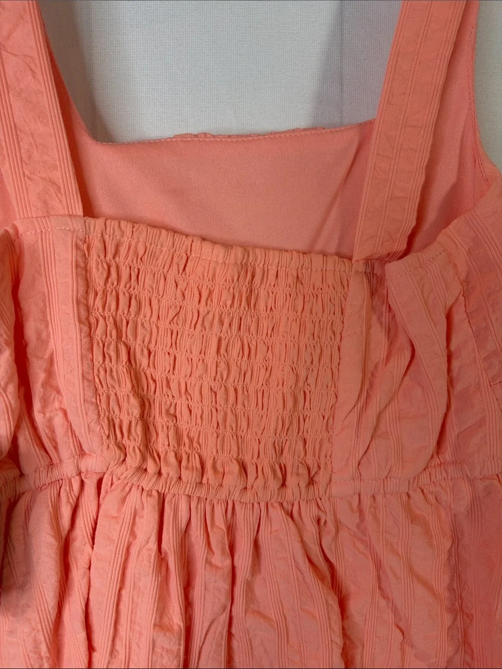 Art Class Coral Textured Sleeveless Summer Girls Dress Size 8 NWT